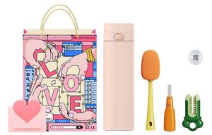 Термостакан Xiaomi, розовый