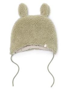 Little Dutch Плюшевая шапка в виде плюшевого мишки зеленого цвета