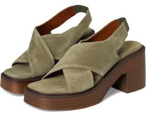 Женские босоножки на платформе Free People Cora, Botanical Suede