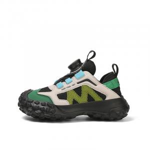 Jeep Детские повседневные туфли черно-зеленые Kids'