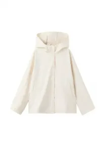 Детская светящаяся куртка Mango Kids, Off-White