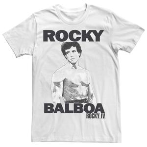 Мужская футболка Rocky 3 Rocky Balboa с логотипом и портретом Licensed Character