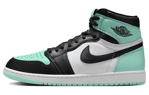 Jordan Air Jordan 1 винтажные баскетбольные кроссовки мужские, Black/Green