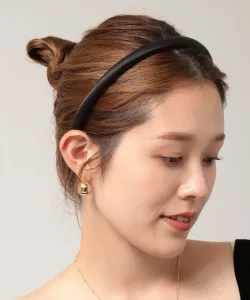 Тонкая повязка на голову Nolley'S, цвет Black