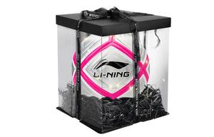 LINING Размер 5 футбольный мяч PU бесшовный термосварной унисекс gray pink