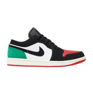 Кроссовки Air Jordan Air Jordan 1 Low 'Quai 54 2023', черный