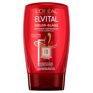 Маска для волос elvital intensiv aufbau-kur color glanz Loreal Paris, объем 125 мл