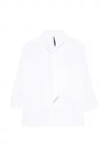 Рубашка с завязками Liviana Conti, белый