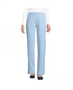 Женские спортивные штаны с высокой талией Lands' End, синий