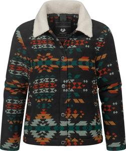 Куртка межсезонная Ragwear Walinea Ikat, темно-зеленый