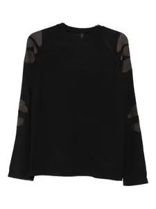 Свитер с длинными рукавами J.LAL, черный