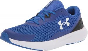 Кроссовки для бега Under Armour Mens Surge 3, (405) Varsity Blue/Black/White