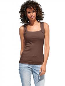 Heine Футболка шоколадно-коричневого цвета