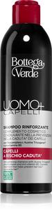 Укрепляющий шампунь Man+ для слабых, редких волос Bottega Verde, 250 мл