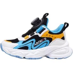 Нескользящие низкие детские кроссовки для повседневной носки ABC KIDS, синий/черный