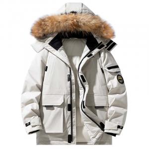 Jeep Унисекс пуховик, Ecru