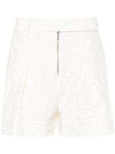 Фактурные шорты Jil Sander, бежевый