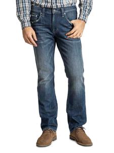 Прямые джинсы Texas Faded Stitch's Jeans, синий