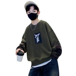 Детский свитшот с круглым вырезом Moderate EASTERN CAMEL, зеленый