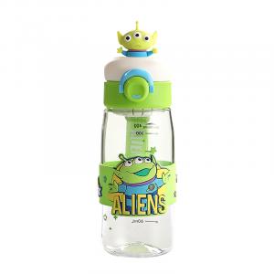 Пластиковые стаканы для воды 400ml Disney, 3D Doll Bouncing Straight Drink Cup - Three-Eyed Baby