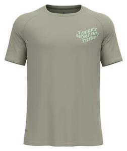 Джерси Odlo Essential Print с короткими рукавами, серого цвета