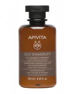 Шампунь против перхоти для жирных волос 250 мл Apivita