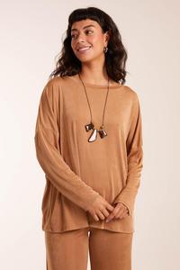 Ацетатный топ Blue Vanilla, бежевый