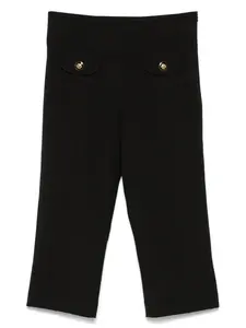 Укороченные брюки SANDRO, черный