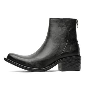 Chi Wolf Черно-коричневые мужские ботинки Black/Brown