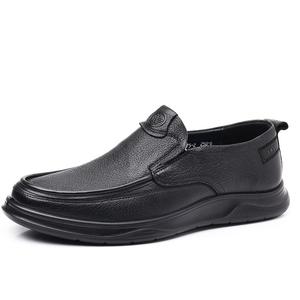 Туфли LUOMAIKE Men's Casual Shoes Men Low-Top, черный