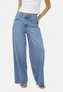 Средняя посадка, широкие штанины Brave Soul, Light Blue Denim