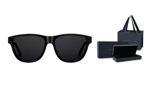 Daniel Wellington квадратные солнцезащитные очки из нержавеющей стали унисекс DW/DanielWellington, черный