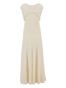 Платье макси KHAITE Thora, нейтральный