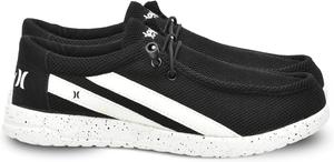 Детские кроссовки Hurley с эластичными шнурками, белый/черный