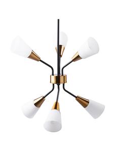 Beliani Подвесные светильники AROYO в бело-золотисто-черном цвете - (Ш) 43 x (В) 133 x (Д) 43 см