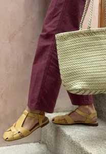 Затерянные в океанском воздухе, сандалии L37, Yellow