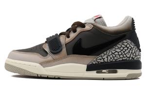 Баскетбольные кроссовки Legacy 312 Vintage женские низкие черный коричневый Jordan