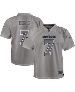 Джерси Big Boys Trevon Diggs Grey Dallas Cowboys Atmosphere Game Nike