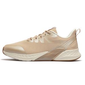 361° Кроссовки для бега Volcano Rainproof Series, низкие, мужские, пшенично-коричневые/овсяно-молочные