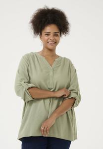 Блуза MILLE Kaffe Curve, зеленый