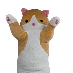 Плюшевый талисман Kitty Бежево-белый плюш 70 СМ Inna marka