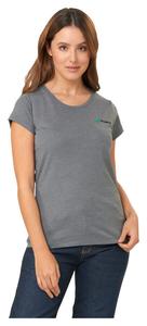 Женская футболка с логотипом Vanucci, серый