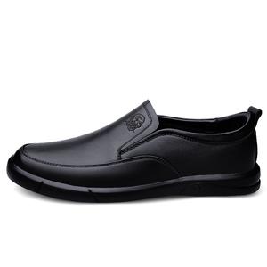 LAORENTOU Мужские повседневные туфли с низким верхом, черные/коричневые