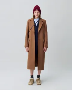 Длинное женское пальто Claudie Pierlot, коричневый