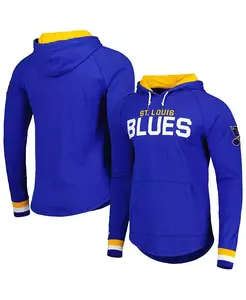 Мужская худи с длинным рукавом St. Louis Blues Legendary Slub в синем цвете Mitchell & Ness