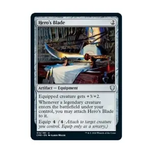 CCG Клинок Героя (314) (U), MTG - Commander Legends