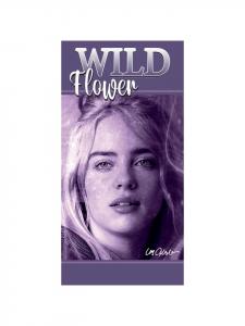 Billie Eilish Банное полотенце 70x140 см, пляжное полотенце с изображением полевых цветов