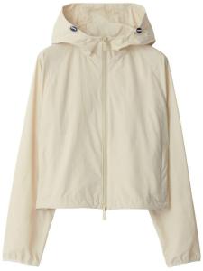 Burberry куртка Equestrian Knight на молнии, нейтральный цвет