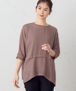 Прозрачная блузка + майка