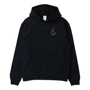 Худи Air Jordan x Union LA Fleece Hoodie 'Black', черный